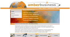 Desktop Screenshot of amber.co.im