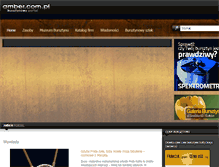 Tablet Screenshot of amber.com.pl