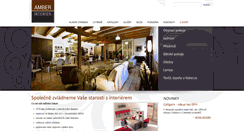 Desktop Screenshot of amber.cz